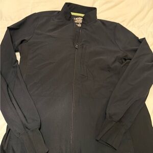 Black Full-Zip Lab Jacket